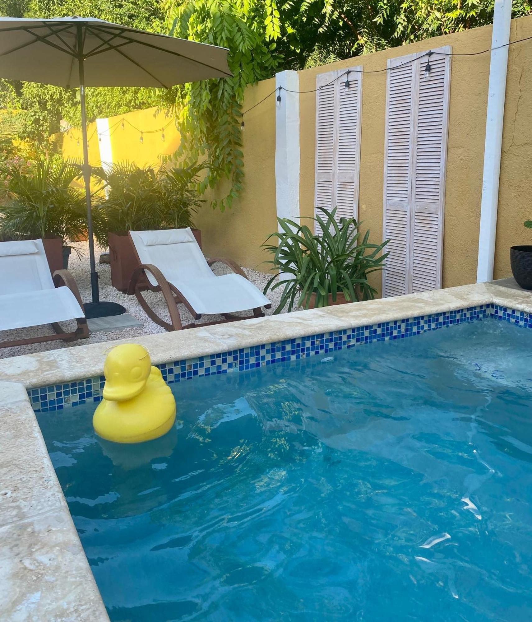 Historic Building The Palm Backyard Studio-Apartment Willemstad, Curacao Feel Home Away From Home Esterno foto